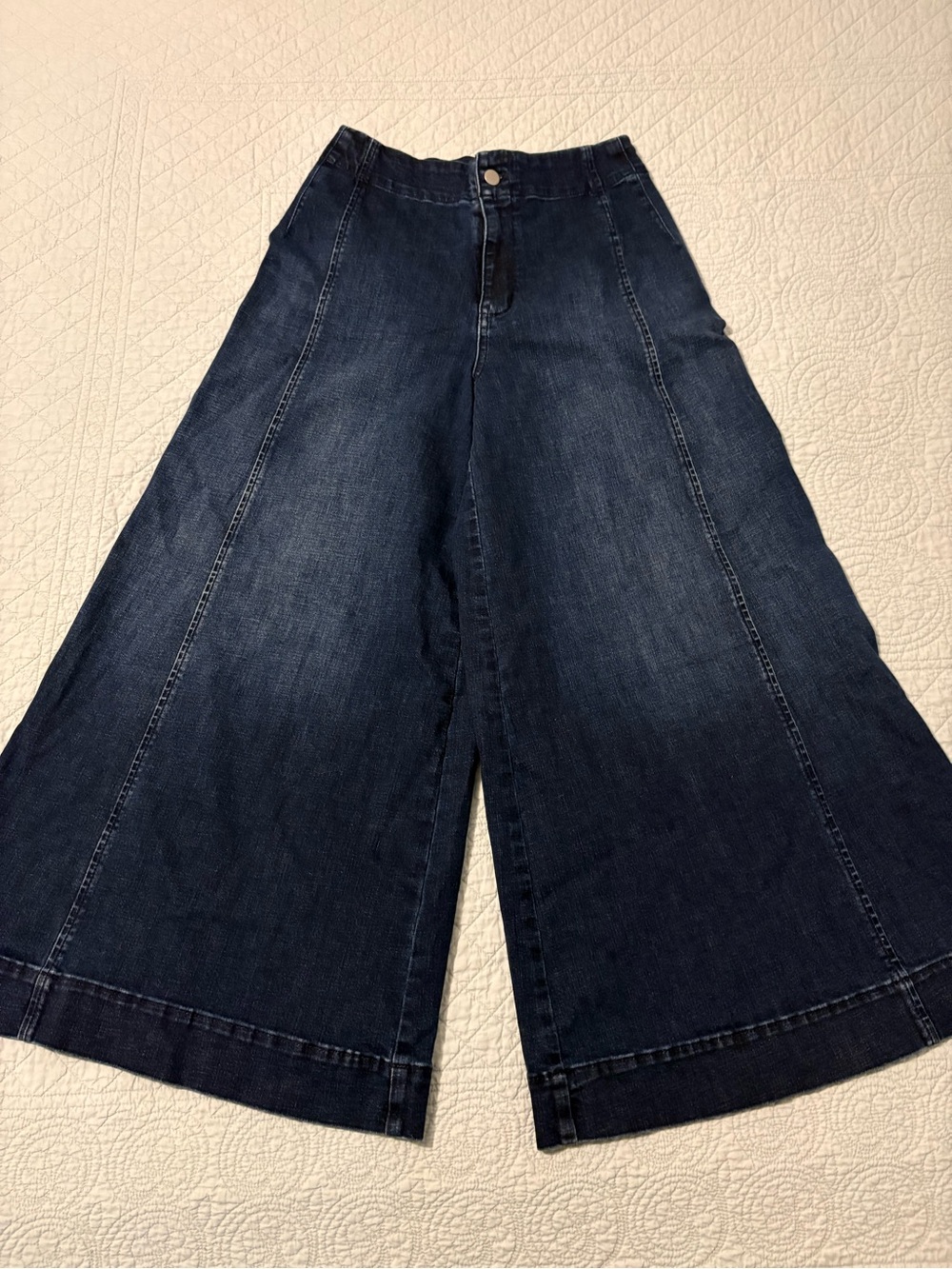 Anthropologie Maeve high rise palazzo jeans. Size 27. - Picture 3 of 12